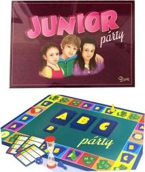 Junior párty – zábavná týmová společenská hra pro děti a rodiny