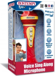 Karaoke mikrofon se světelnými efekty