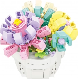 Stavebnice květiny 253 dílků