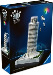 3D puzzle šikmá věž v pise ravensburger