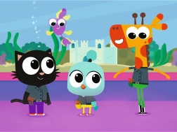 Puzzle 30 dílků Kotek Milo