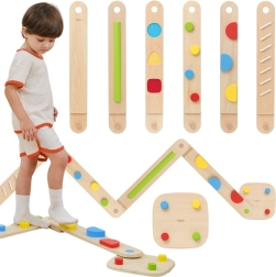 Viga dřevěná modulární balanční a senzomotorická dráha