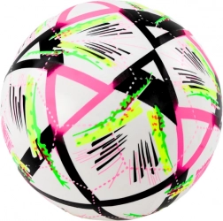 Gumový míč s jasnými vzory, bílý, 24 cm