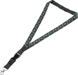 Klíčenka na krk s karabinou – traktor