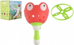 Akční hračka Žába s vystřelovacími vrtulkami