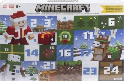 minecraft adventní kalendář 2024 s figurkami a doplňky