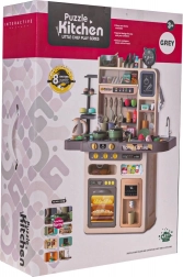 Dětská kuchyňka s osvětlením a zvuky, 87 dílů