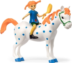 Figurka Pippi Dlouhá punčocha s koněm Alfonso a pánví