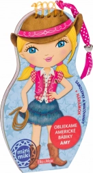 Oblékáme americké panenky Amy – omalovánky a samolepky (slovensky)