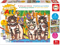 Malování podle čísel koťátka a štěňátka EDUCA