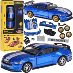 Kovový model FORD MUSTANG GT 1:42 – tuningový set