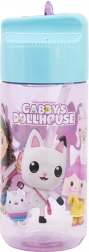 Dětská lahev na vodu s brčkem Gabby's Dollhouse