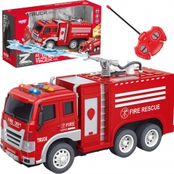 woopie dálkově ovládaný hasičský vůz RC s funkcí stříkání vody