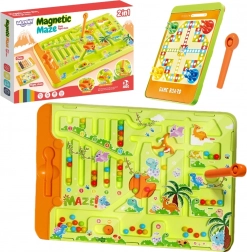 magnetický labyrint 2v1 a rodinná hra člověče