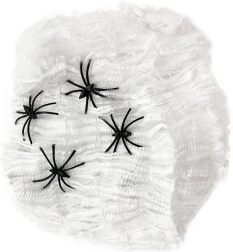 Dekorace pavoučí síť na Halloween