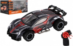RC sportovní auto 2,4 GHz 20 cm na baterie – Červené