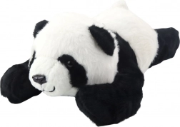 Plyšová ležící panda 30 cm černo-bílá