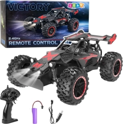 RC terénní auto 1:18, rychlost 20 km/h, červené