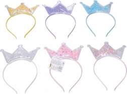 Vlasový doplněk čelenka s korunkou