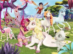 Ravensburger puzzle Mia a já XXL 100 dílků