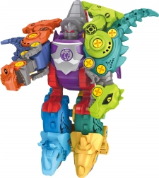 Šroubovací set dinosaurů 5v1 – stavebnice robota