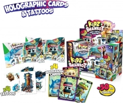 Kartičky a tetování Italian Brainrot – balíček náhodného výběru