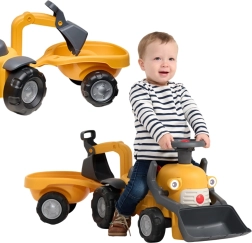 Falk odrážedlo bagr Marcel s přívěsem