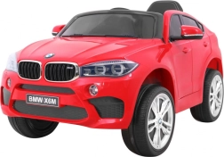 Elektrické autíčko BMW X6M pro děti – červené SUV s dálkovým ovládáním