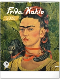 Nástěnný kalendář Frida Kahlo 2026