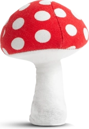 Textilní dekorativní houba 16 cm