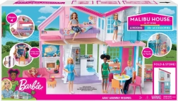Barbie Malibu přenosný domeček pro panenky s doplňky