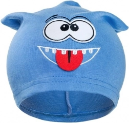 dětská podzimní čepička new baby smíšek světle modrá 110 (4–5 let)