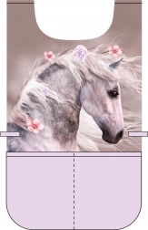 dětská zástěra pončo kůň romantic