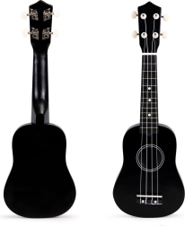 Dětské dřevěné ukulele s 4 nylonovými strunami ECOTOYS