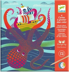 Djeco vyškrabávací obrázky: Na moři