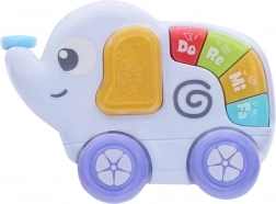 Interaktivní slon s piánkem se světelnými a zvukovými efekty