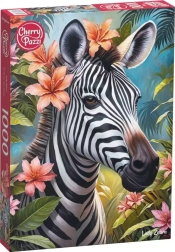 Cherry Pazzi puzzle Lady Zebra 1000 dílků
