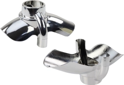 Plastové blatníky stříbrné pro model PRO700