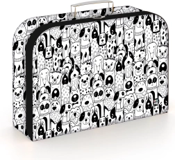 Dětský lamino kufřík Pejsci 34 cm