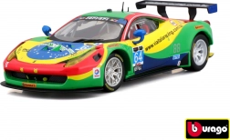 kovový model bburago ferrari 458 italia gt3 1:43 (2015)