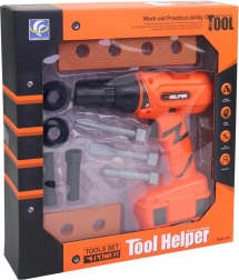 Dětská elektrická vrtačka s příslušenstvím