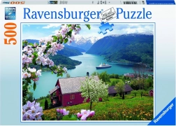 Puzzle Krajina 500 kusů - Ravensburger