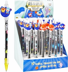 Kuličkové pero Vesmír s topperem