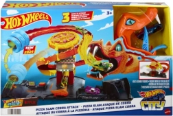 Hot Wheels City Pizza – útok kobry herní set