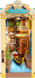3D knižní zarážka Romantic Venice – DIY sada s LED