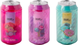 Kosmetická plechovka CREATE IT! Candy – koupelové bomby, laky na nehty nebo lesky na rty