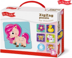 Puzzle ZigZag pro Princezny Far Far Land