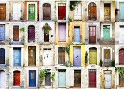 Ravensburger puzzle Dveře 1000 dílků