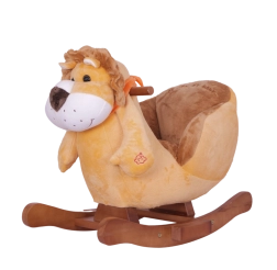 Houpací lev s oranžovým šátkem pro děti