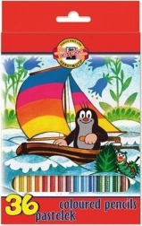 Šestihranné pastelky 36 ks KRTEK KOH-I-NOOR